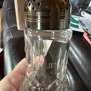 This is a beautiful waterford crystal spice shaker
